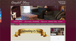 Desktop Screenshot of campbellhousebnb.com